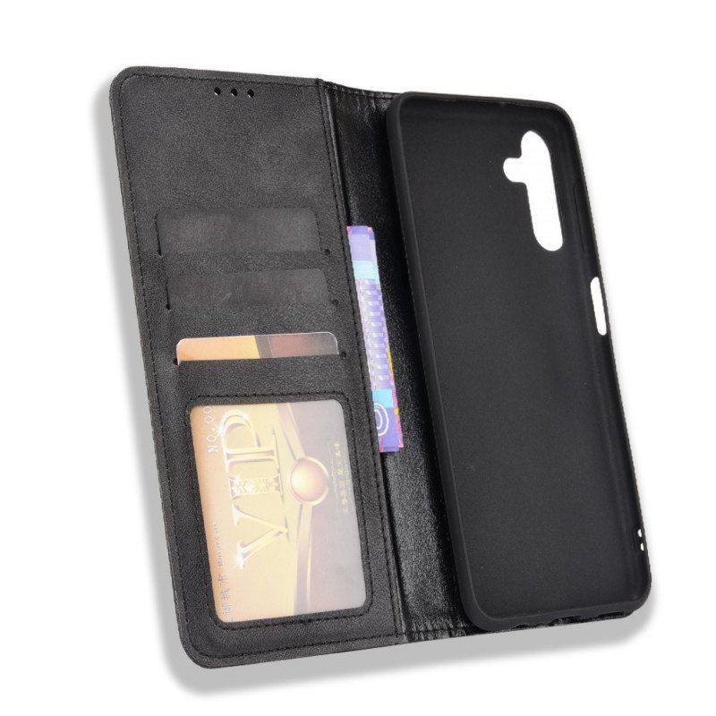 Etui Na Telefon do Samsung Galaxy A13 5G / A04s Etui Folio Stylizowany Efekt Skóry W Stylu Vintage