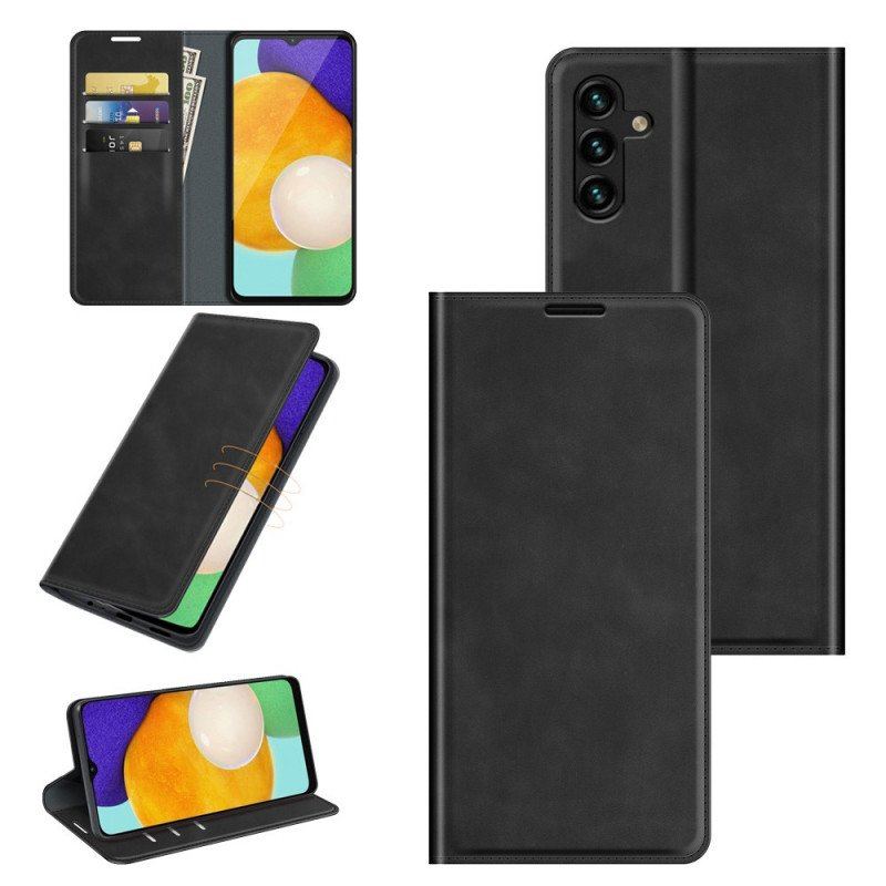 Etui Na Telefon do Samsung Galaxy A13 5G / A04s Etui Folio Stylowy Skórzany Projekt