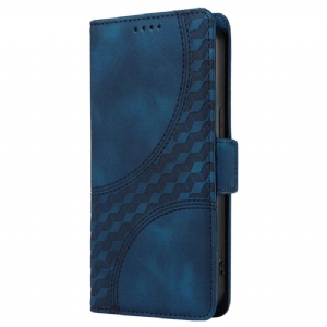 Etui Folio Do Oppo Reno 12 5g Gwiaździsty Romb