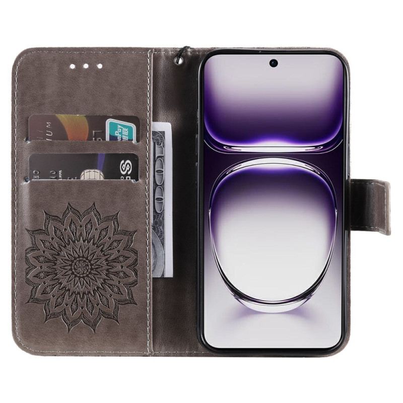 Etui Folio Do Oppo Reno 12 5g Mandala Z Paskiem