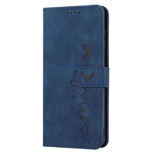 Etui Folio Do Oppo Reno 12 5g Uśmiechnij Się