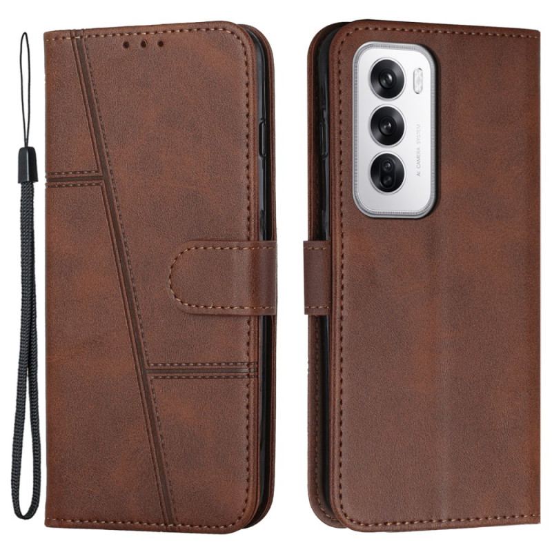 Etui Folio Oppo Reno 12 5g Biznes Etui Ochronne