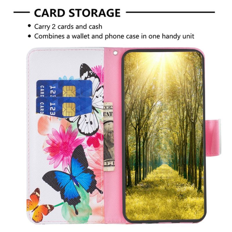 Etui Folio Oppo Reno 12 5g Dwa Motyle Etui Ochronne