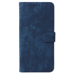 Etui Folio Oppo Reno 12 5g Efekt Zamszu Z Paskiem Etui Ochronne