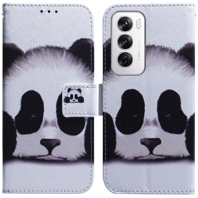 Etui Folio Oppo Reno 12 5g Panda Etui Ochronne