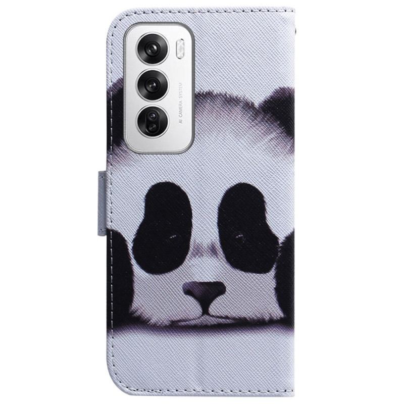 Etui Folio Oppo Reno 12 5g Panda Etui Ochronne