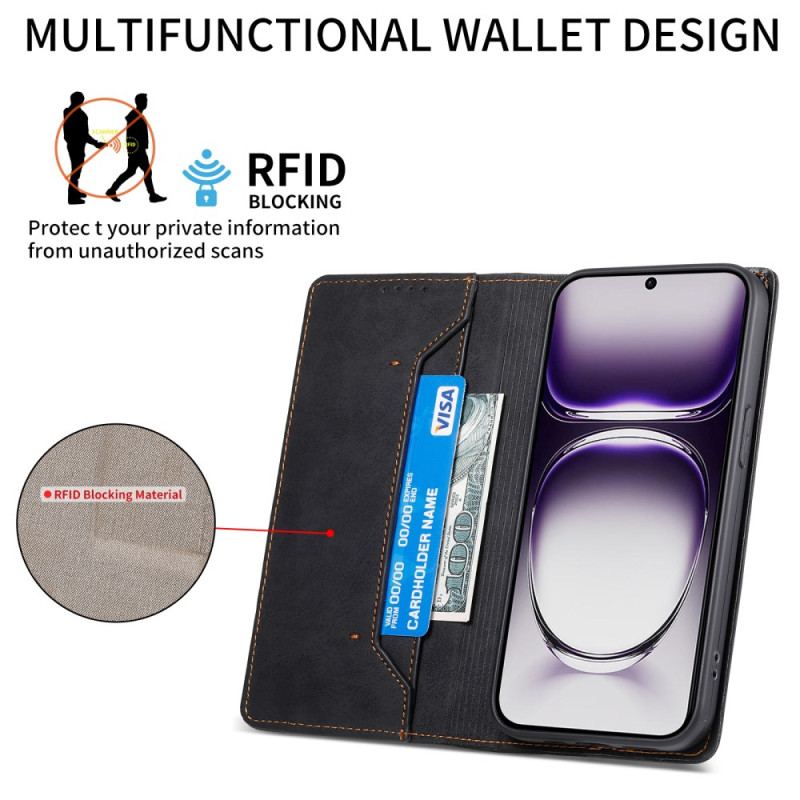 Flip Kotelot Oppo Reno 12 5g Technologia Blokowania Rfid