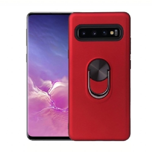 Futerały do Samsung Galaxy S10 5G Obrzeża Matte Effect Ze Wsparciem Z Tyłu