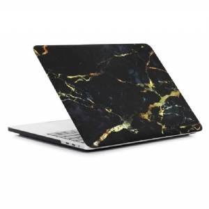 Macbook Pro 13 Case / Marble Touch Bar - Czarny / Złoty