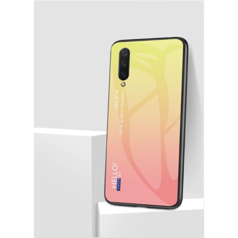 Futerały do Xiaomi Mi A3 Color Gradient Glass Back