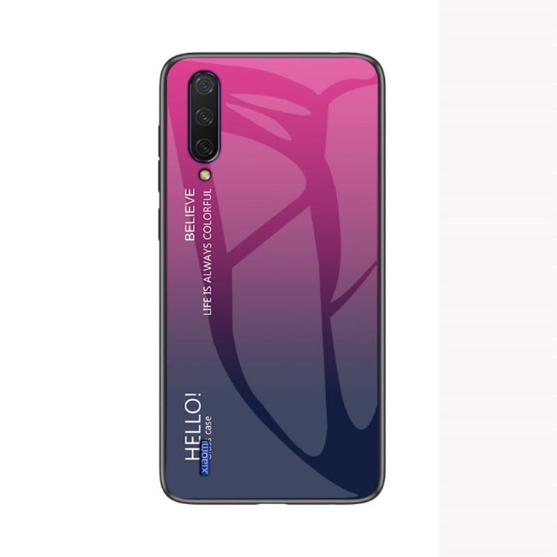 Futerały do Xiaomi Mi A3 Color Gradient Glass Back