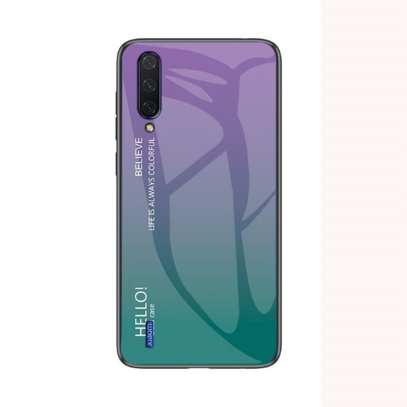 Futerały do Xiaomi Mi A3 Color Gradient Glass Back