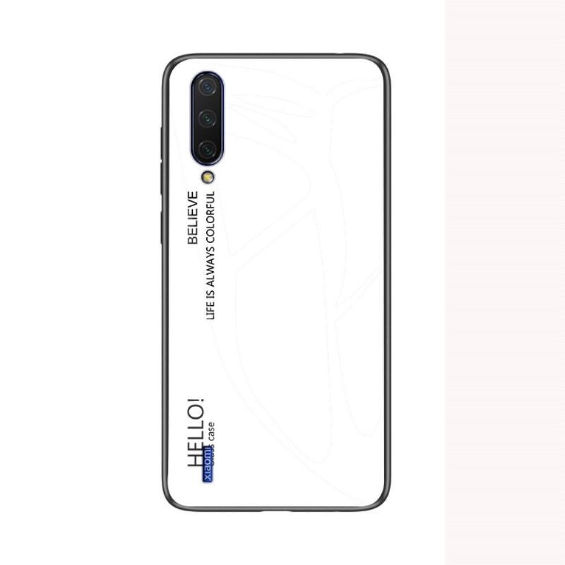 Futerały do Xiaomi Mi A3 Color Gradient Glass Back