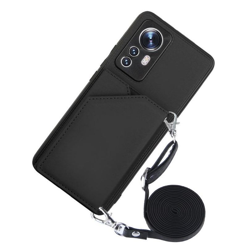 Etui do Xiaomi 12 Pro Aude Pasek Z Wieloma Przegródkami