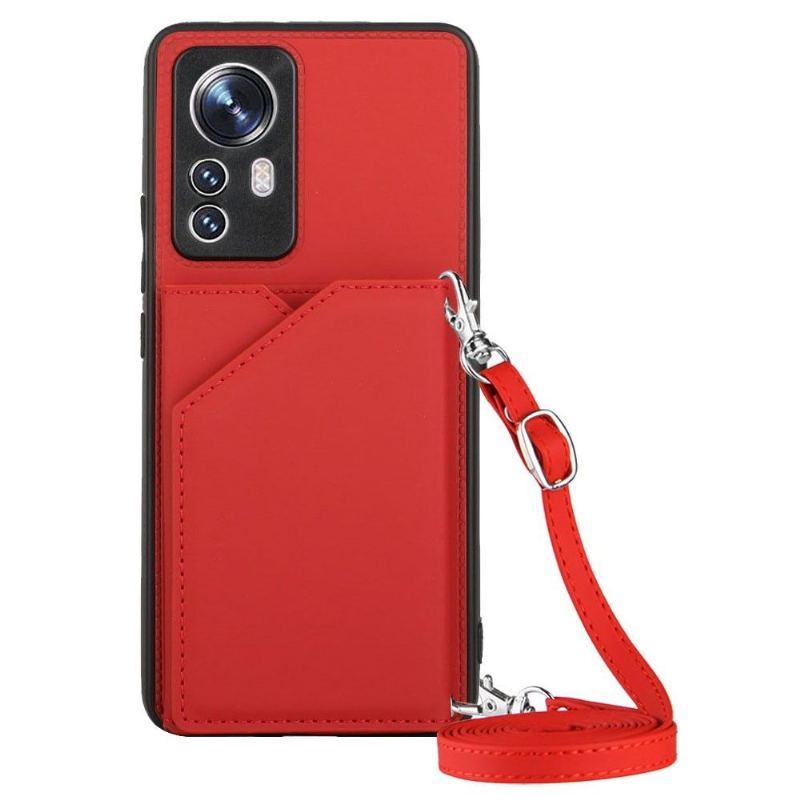 Etui do Xiaomi 12 Pro Aude Pasek Z Wieloma Przegródkami