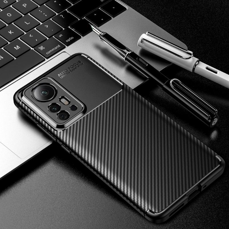 Etui do Xiaomi 12 Pro Classic Styl Włókna Węglowego