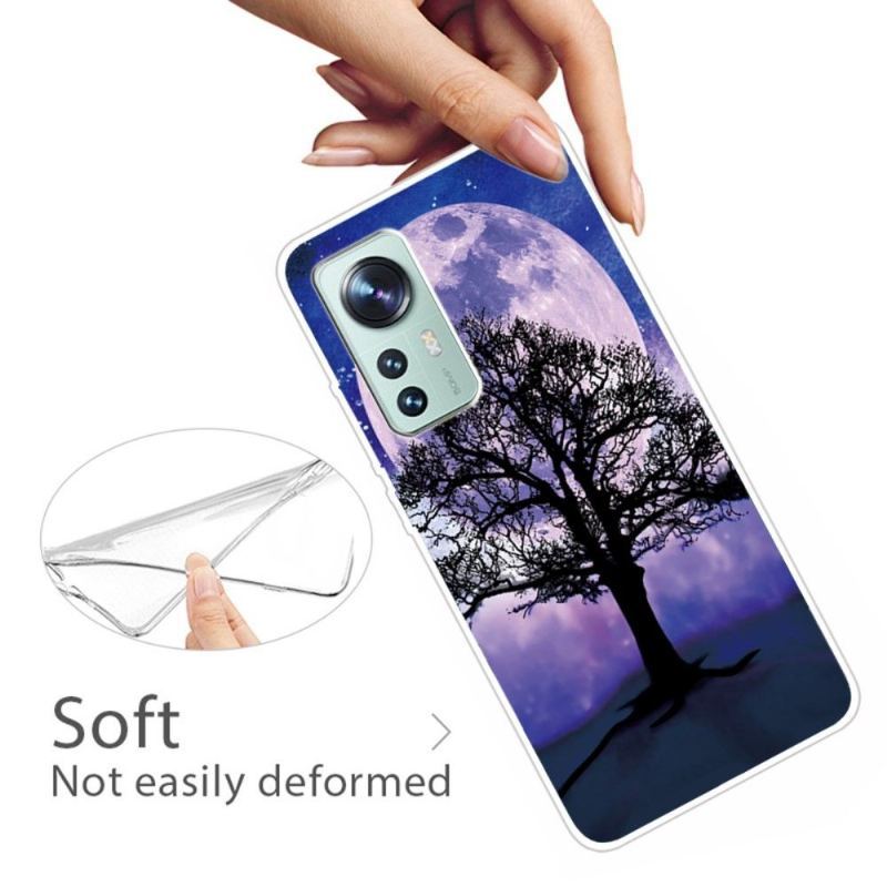 Etui do Xiaomi 12 Pro Drzewo Pod Księżycem