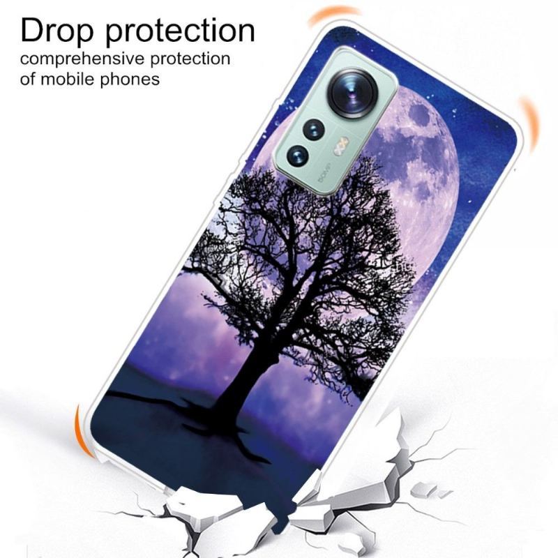 Etui do Xiaomi 12 Pro Drzewo Pod Księżycem