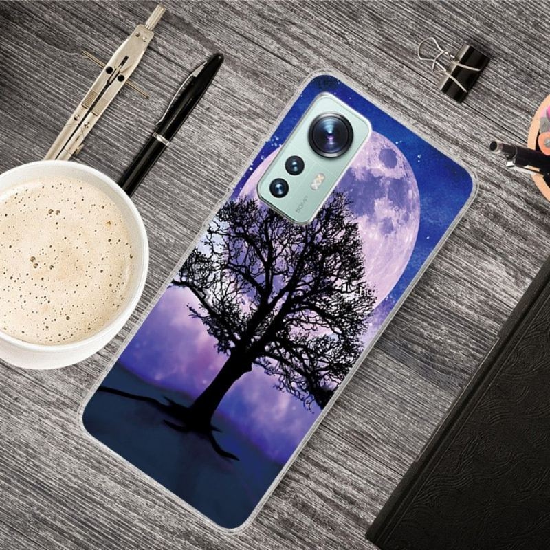 Etui do Xiaomi 12 Pro Drzewo Pod Księżycem