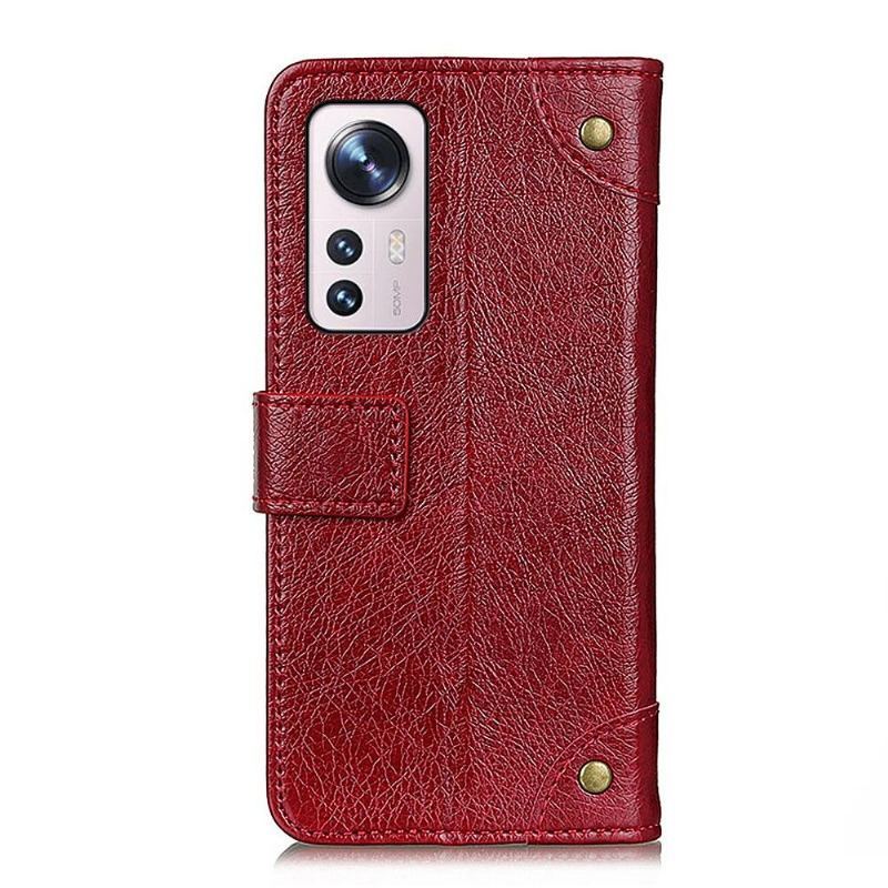 Etui do Xiaomi 12 Pro Simon Nity Ze Sztucznej Skóry