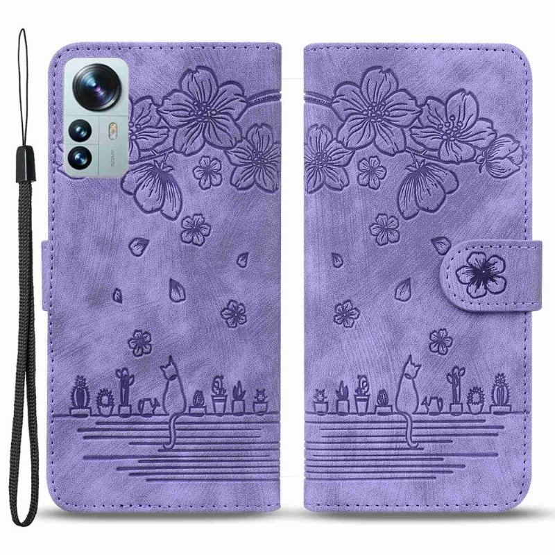 Etui Folio do Xiaomi 12 Pro Artystyczne