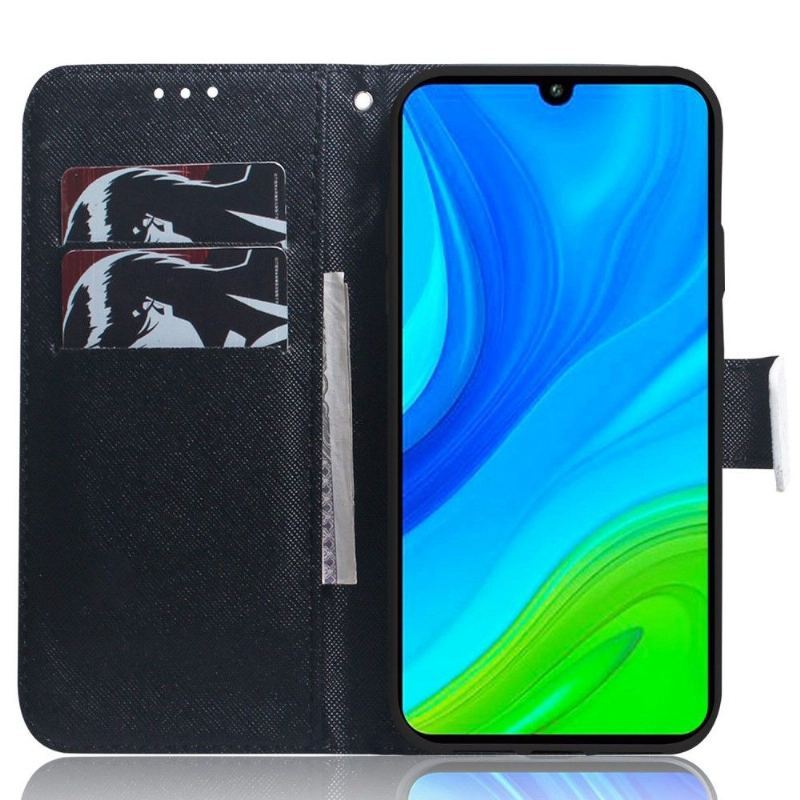 Etui Folio do Xiaomi 12 Pro Ilustracja Kot