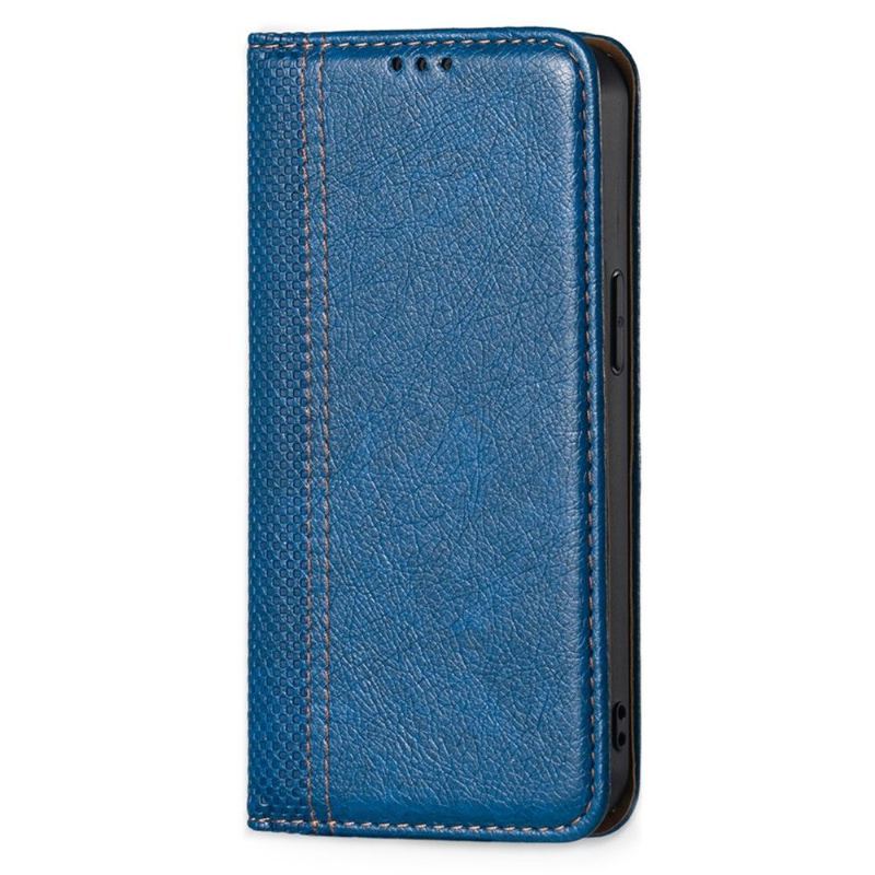 Etui Folio do Xiaomi 12 Pro Skórzany Futerał Flip Folio Stitching