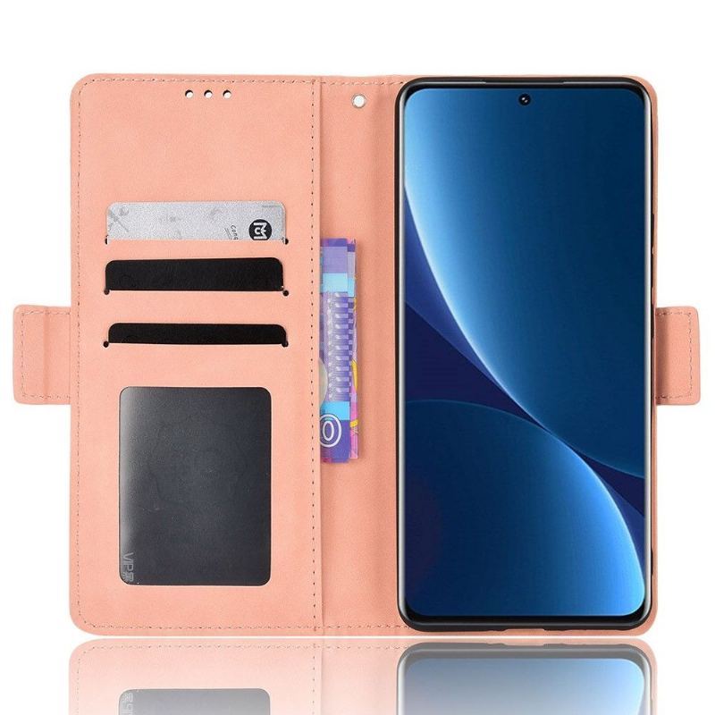 Etui Na Telefon Pokrowce do Xiaomi 12 Pro Biznes Premium Z Posiadaczem Karty