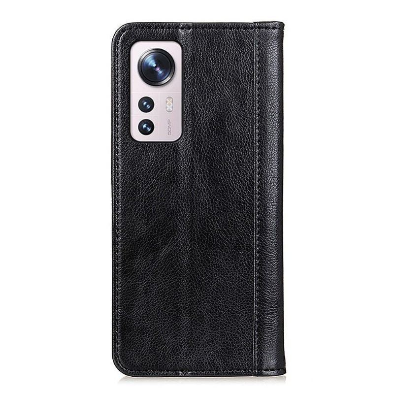 Skórzany Futerał do Xiaomi 12 Pro Anti-fall Sylvester Faux Leather