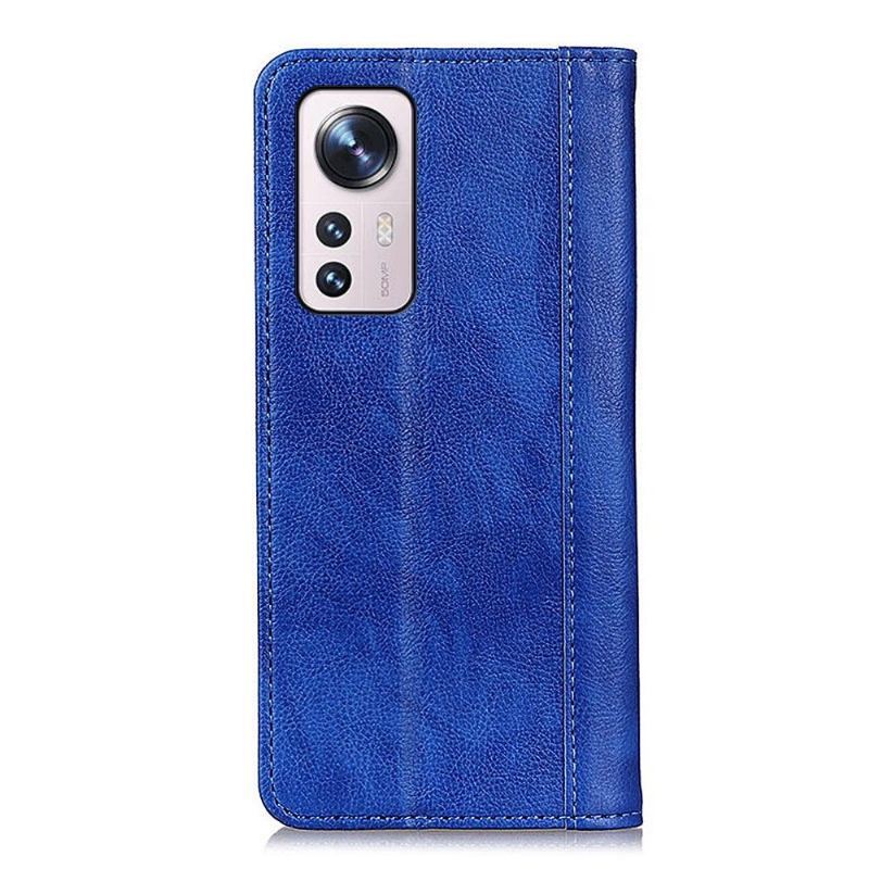 Skórzany Futerał do Xiaomi 12 Pro Anti-fall Sylvester Faux Leather