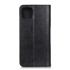 Etui do Samsung Galaxy A51 Obrzeża Etui Folio Sylvester Faux Leather