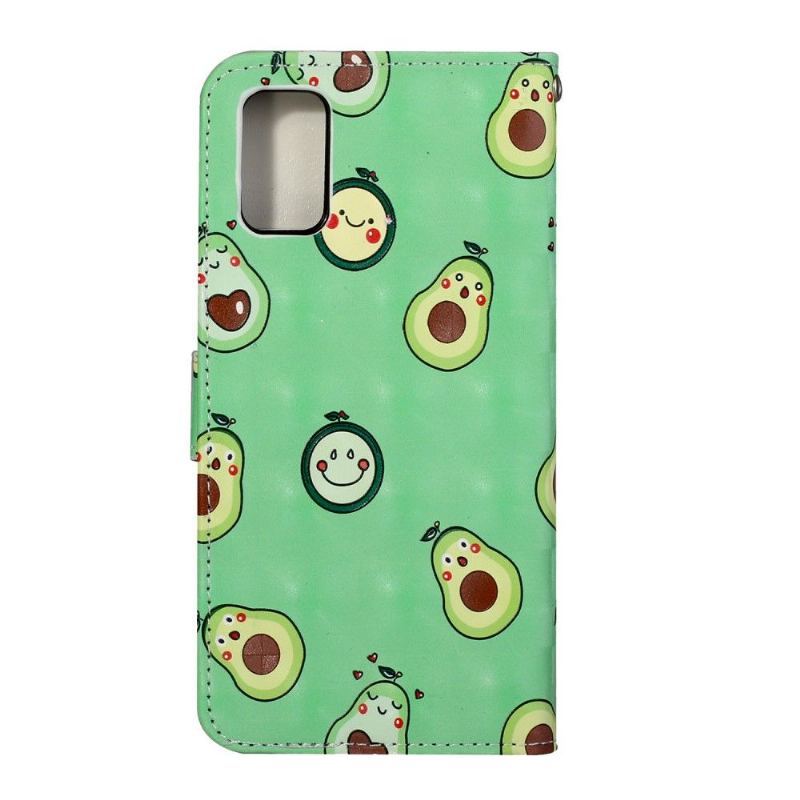 Etui Folio do Samsung Galaxy A51 Kawaii Prawnik