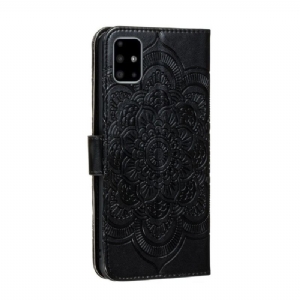 Etui Folio do Samsung Galaxy A51 Mandala Efekt Skóry