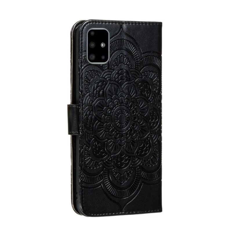 Etui Folio do Samsung Galaxy A51 Mandala Efekt Skóry