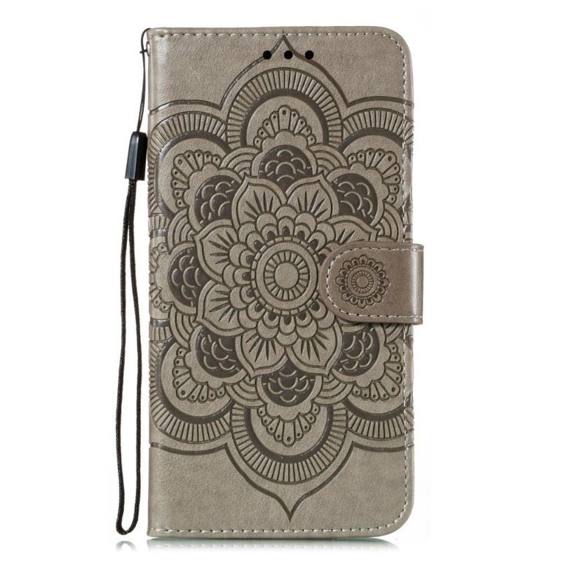 Etui Folio do Samsung Galaxy A51 Mandala Efekt Skóry