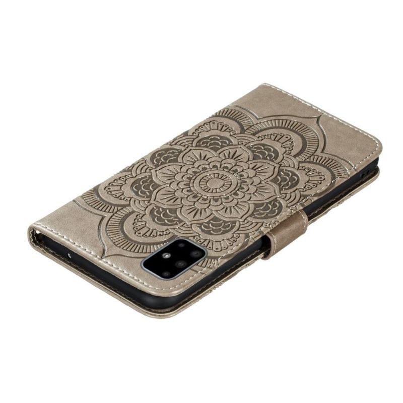 Etui Folio do Samsung Galaxy A51 Mandala Efekt Skóry