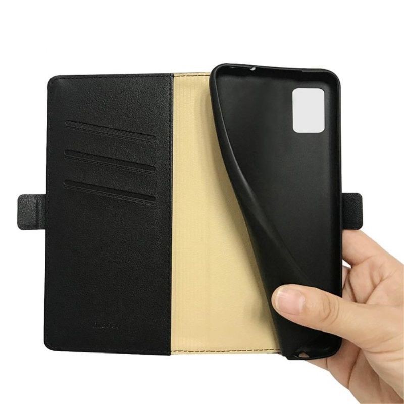 Etui Folio do Samsung Galaxy A51 Milo Series Sztuczna Skóra