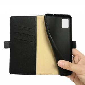 Etui Folio do Samsung Galaxy A51 Milo Series Sztuczna Skóra