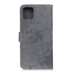 Etui Folio do Samsung Galaxy A51 Obrzeża Cyrius Faux Leather Vintage