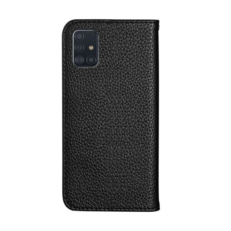 Etui Na Telefon do Samsung Galaxy A51 Etui Folio Ziarnista Sztuczna Skóra