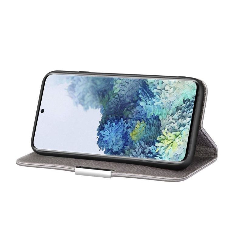 Etui Na Telefon do Samsung Galaxy A51 Etui Folio Ziarnista Sztuczna Skóra