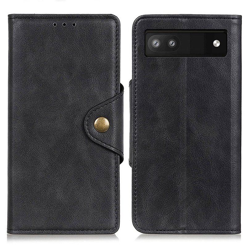 Etui Folio do Google Pixel 7A Przycisk Magnetyczny