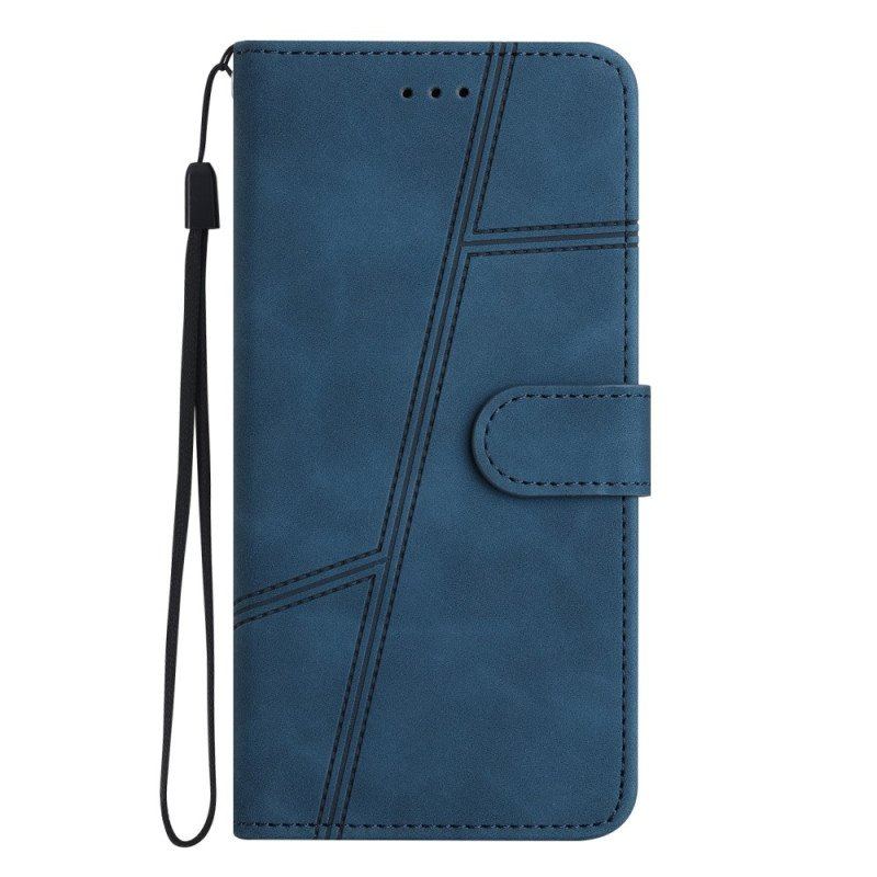 Etui Folio do Google Pixel 7A z Łańcuch Pełnia Księżyca