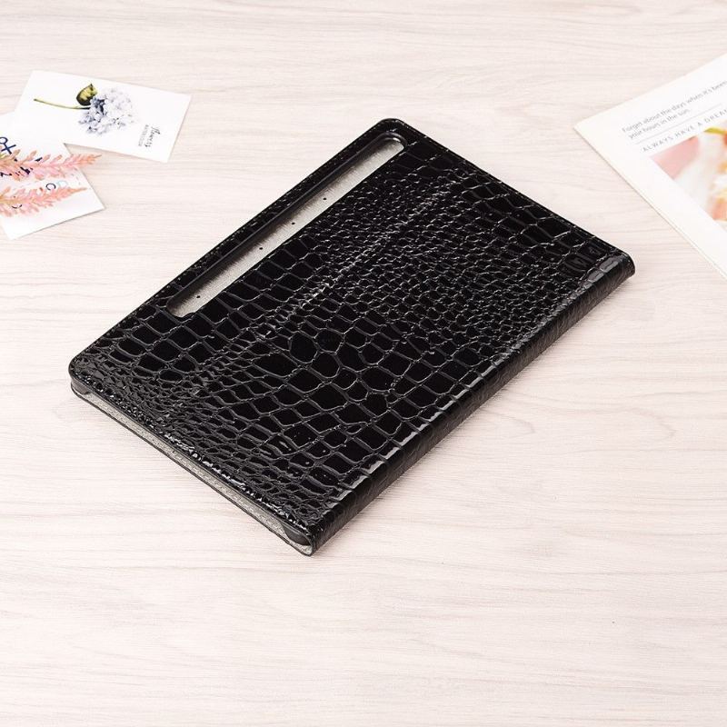 Etui Folio do Samsung Galaxy Tab S6 Efekt Krokodyla Ze Sztucznej Skóry