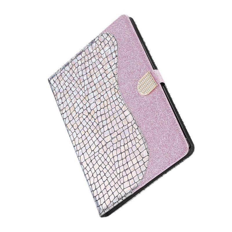 Etui Folio do Samsung Galaxy Tab S6 Glamour Croco Effect Cekiny