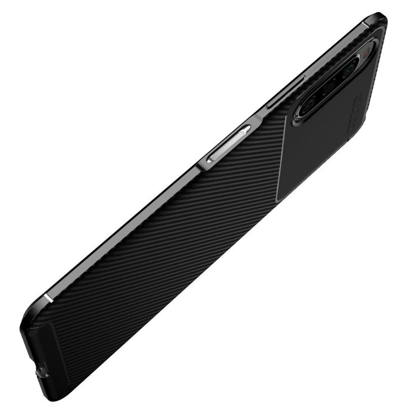 Etui do Sony Xperia 10 II Classic Efekt Włókna Węglowego