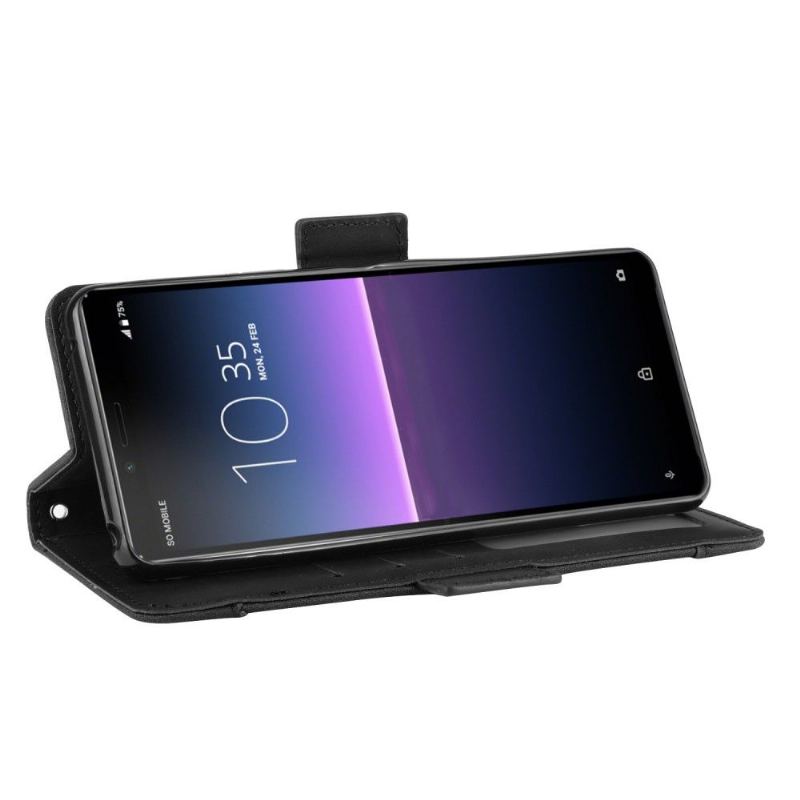 Etui Folio do Sony Xperia 10 II Premium Z Posiadaczem Karty