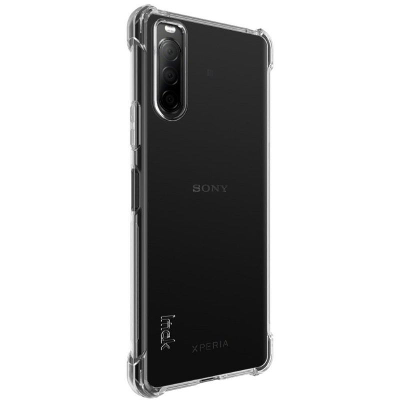 Futerały do Sony Xperia 10 II Obrzeża Class Protect Odporny Na Wstrząsy - Przezroczysty